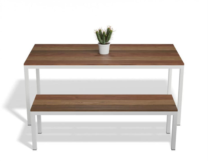 Cape Outdoor Dining Table - Spotted Gum (Custom Made)