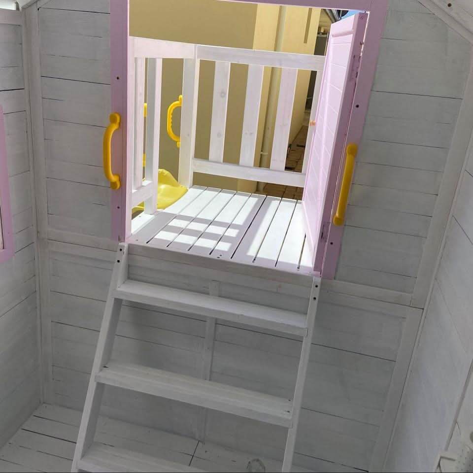 Kidzshack Delightful Shack Cubby House with Slide (with Mud Kitchen option)