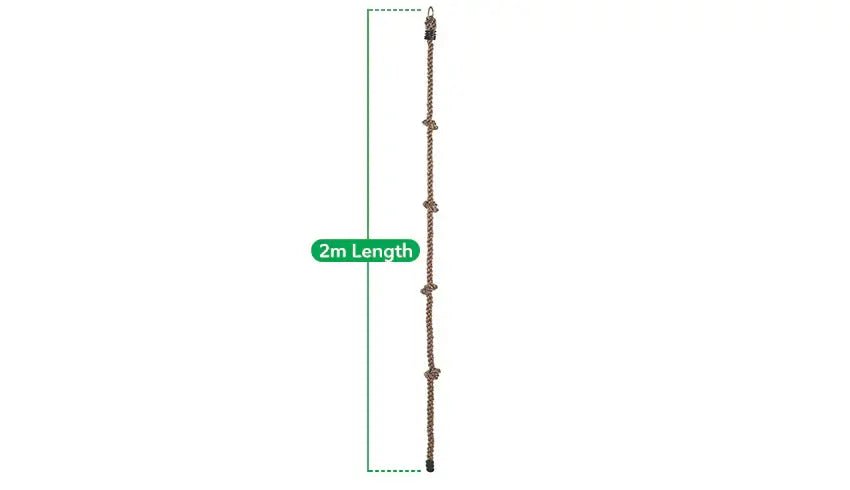 Lifespan Kids Knotted Climbing Rope