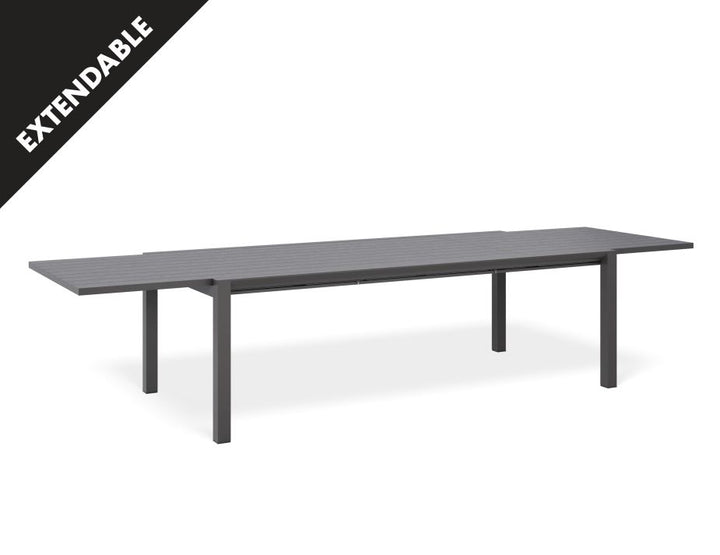 Reflect Table - Outdoor - Extendable 220/338 x 106cm (Available in White & Charcoal)