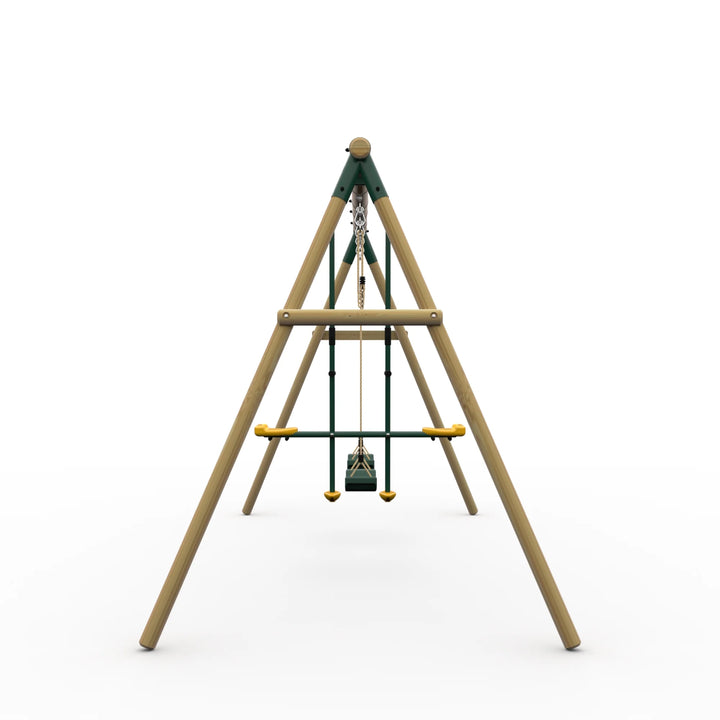 Plum Colobus Wooden Swing Set (Updated for 2025)