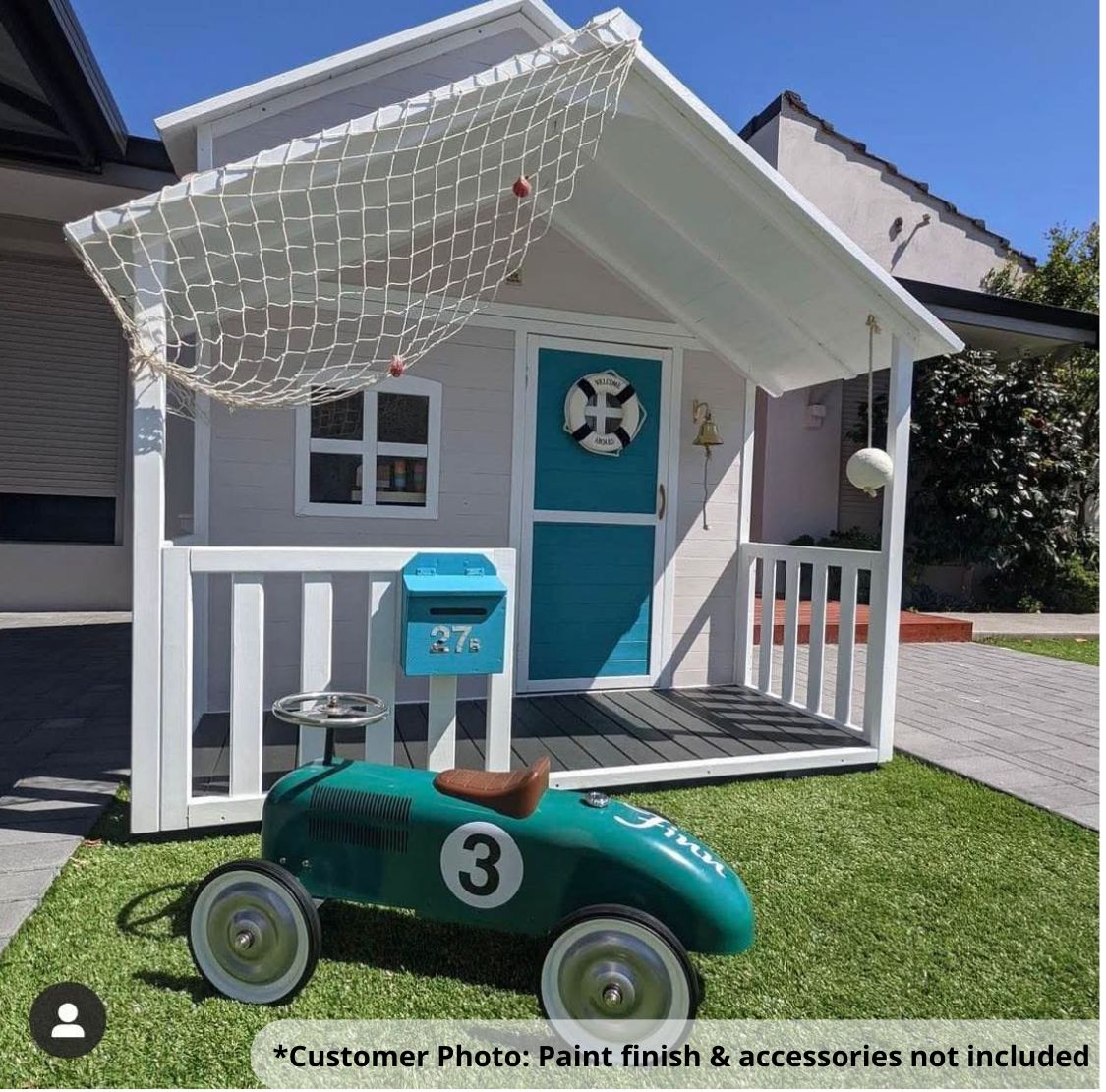 KidzShack Lovely Shack Cubby House | Low Prices | Pick-up & Delivery ...