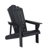 HDPE Adirondack Chair - Black