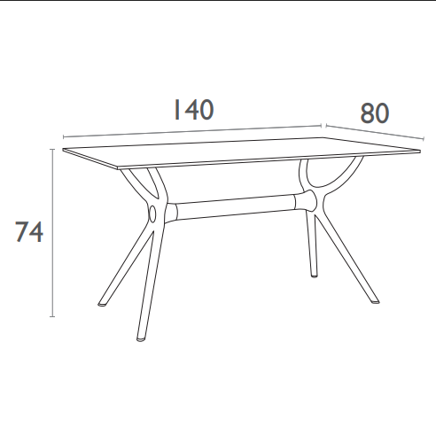 Siesta Air Table 140cm or 180cm