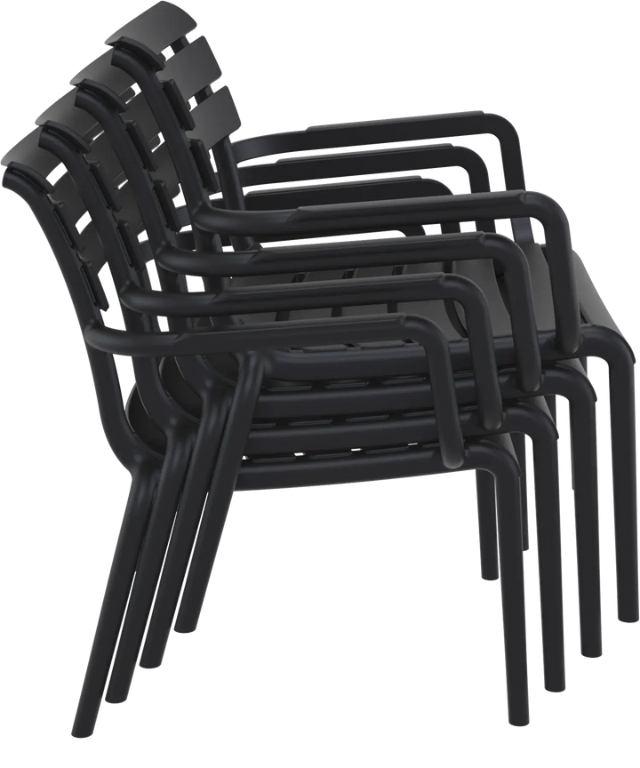 Siesta Paris Lounge Armchair (Available in Black, White, Taupe, Olive Green, Marsala & Anthracite)