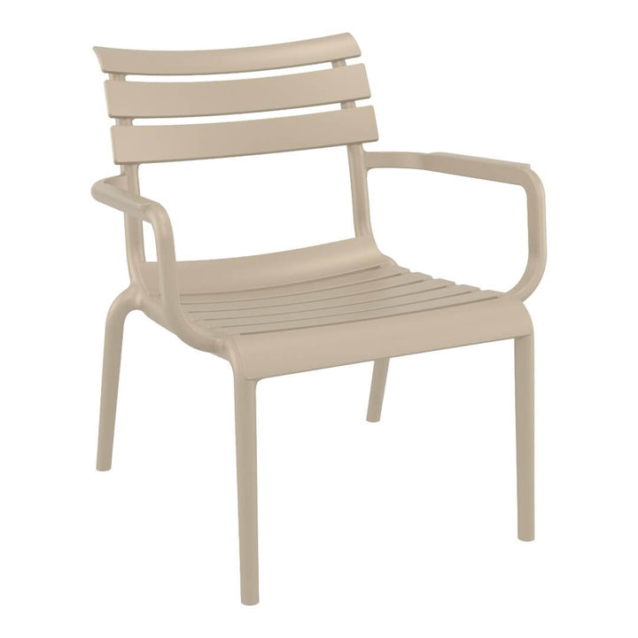Siesta Paris Lounge Armchair (Available in Black, White, Taupe, Olive Green, Marsala & Anthracite)
