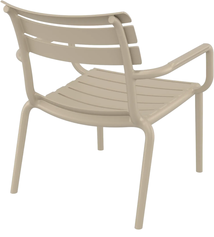Siesta Paris Lounge Armchair (Available in Black, White, Taupe, Olive Green, Marsala & Anthracite)