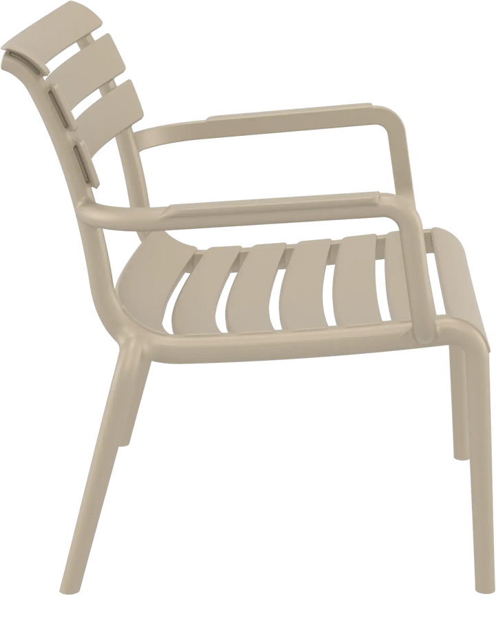Siesta Paris Lounge Armchair (Available in Black, White, Taupe, Olive Green, Marsala & Anthracite)