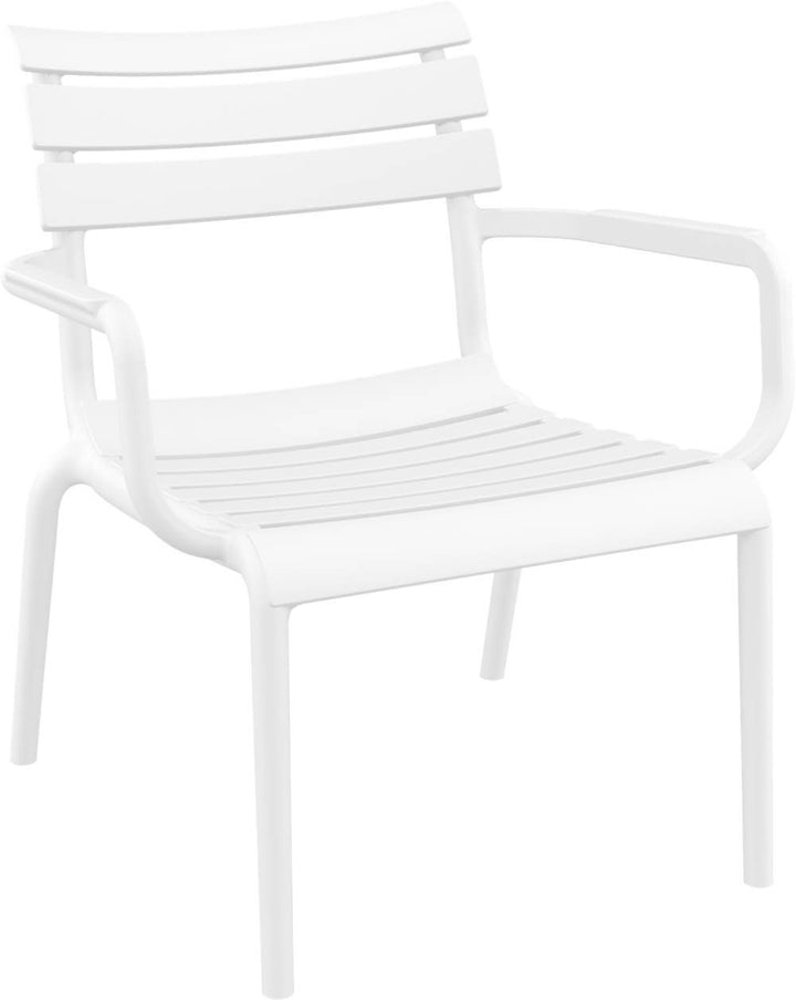 Siesta Paris Lounge Armchair (Available in Black, White, Taupe, Olive Green, Marsala & Anthracite)