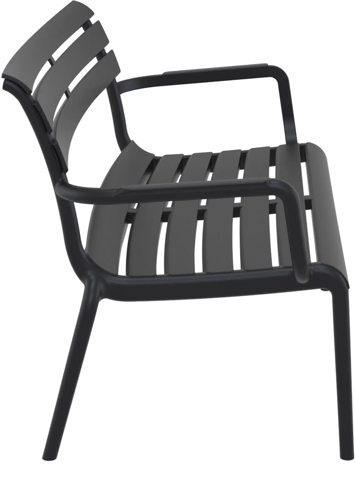 Siesta Paris 2 Seat Bench (Available in Black, White, Anthracite, Taupe, Olive Green & Marsala)
