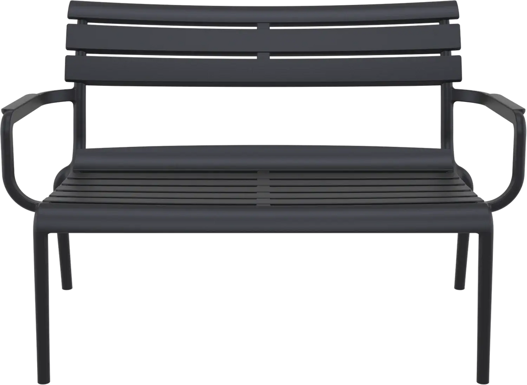 Siesta Paris 2 Seat Bench (Available in Black, White, Anthracite, Taupe, Olive Green & Marsala)
