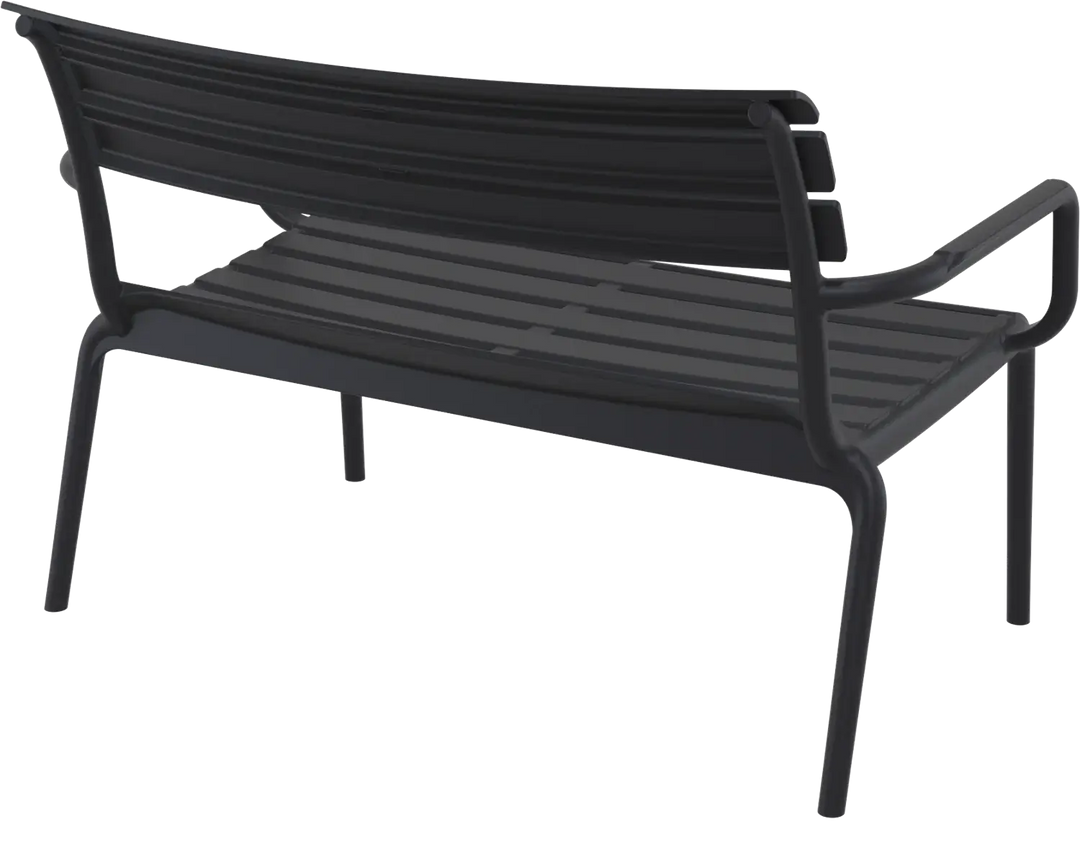 Siesta Paris 2 Seat Bench (Available in Black, White, Anthracite, Taupe, Olive Green & Marsala)