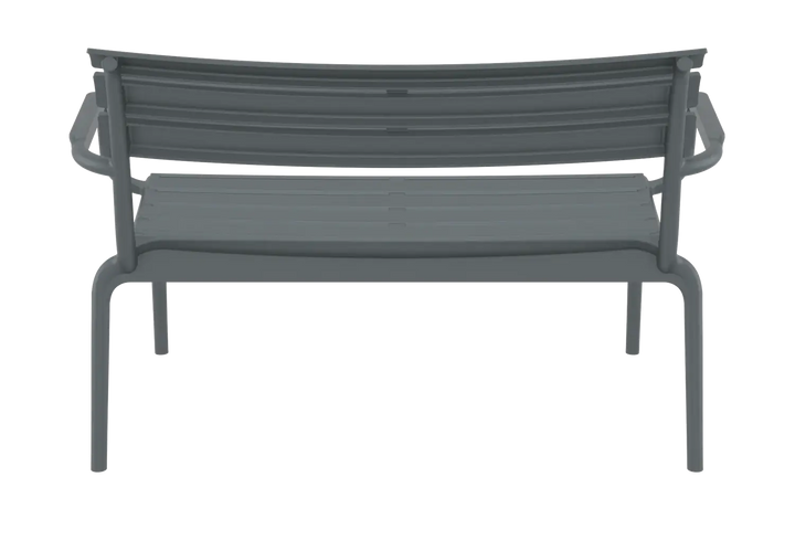 Siesta Paris 2 Seat Bench (Available in Black, White, Anthracite, Taupe, Olive Green & Marsala)