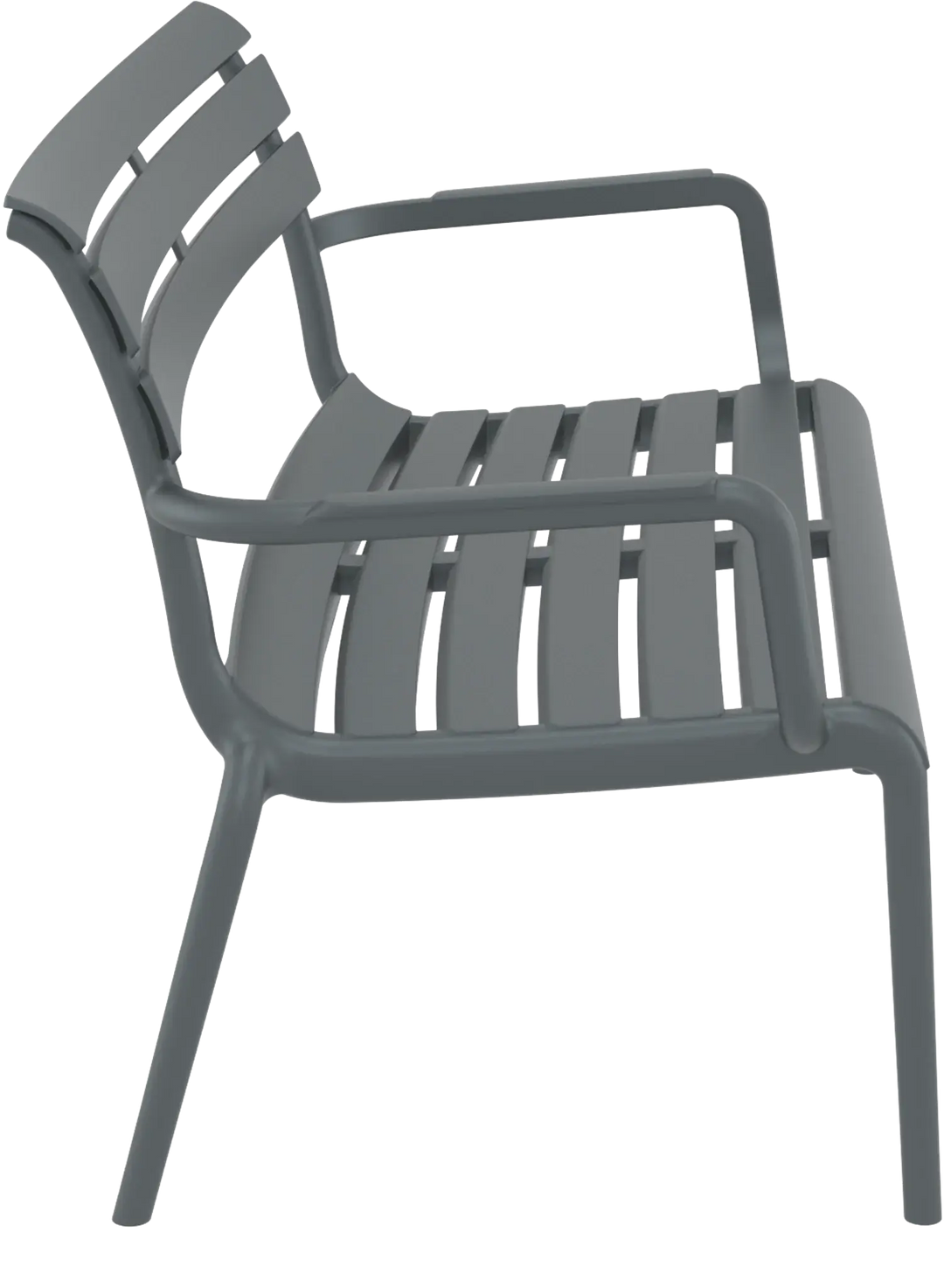 Siesta Paris 2 Seat Bench (Available in Black, White, Anthracite, Taupe, Olive Green & Marsala)