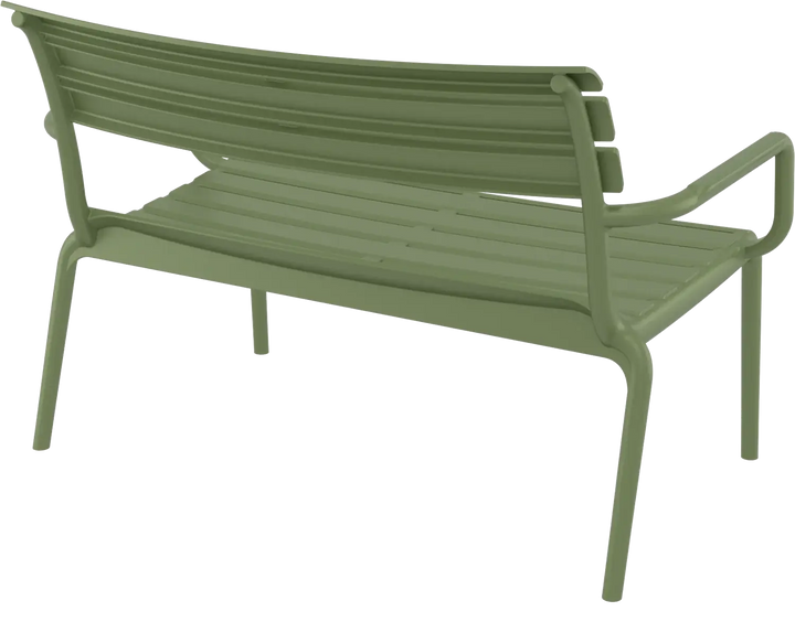 Siesta Paris 2 Seat Bench (Available in Black, White, Anthracite, Taupe, Olive Green & Marsala)