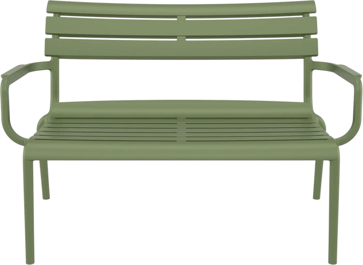 Siesta Paris 2 Seat Bench (Available in Black, White, Anthracite, Taupe, Olive Green & Marsala)
