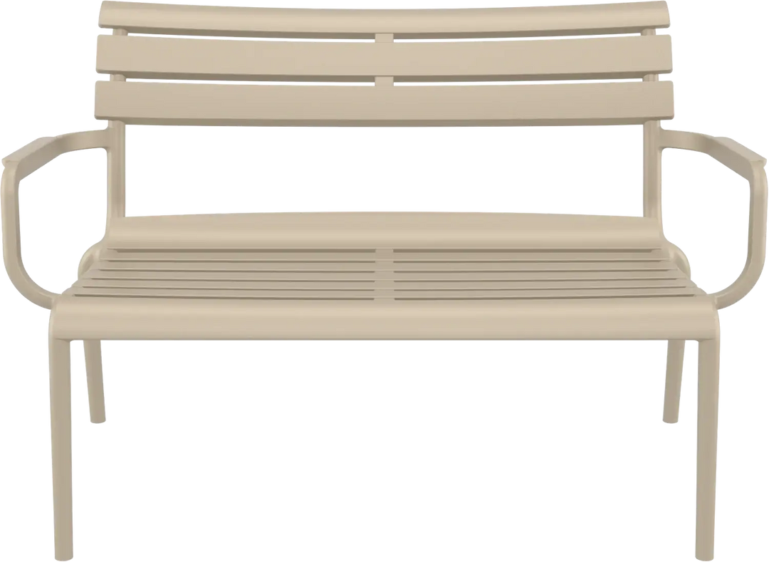 Siesta Paris 2 Seat Bench (Available in Black, White, Anthracite, Taupe, Olive Green & Marsala)