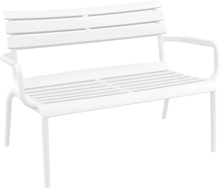 Siesta Paris 2 Seat Bench (Available in Black, White, Anthracite, Taupe, Olive Green & Marsala)