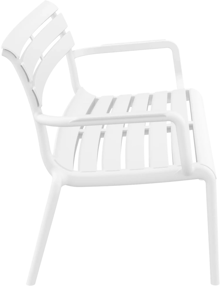 Siesta Paris 2 Seat Bench (Available in Black, White, Anthracite, Taupe, Olive Green & Marsala)