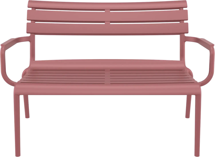 Siesta Paris 2 Seat Bench (Available in Black, White, Anthracite, Taupe, Olive Green & Marsala)