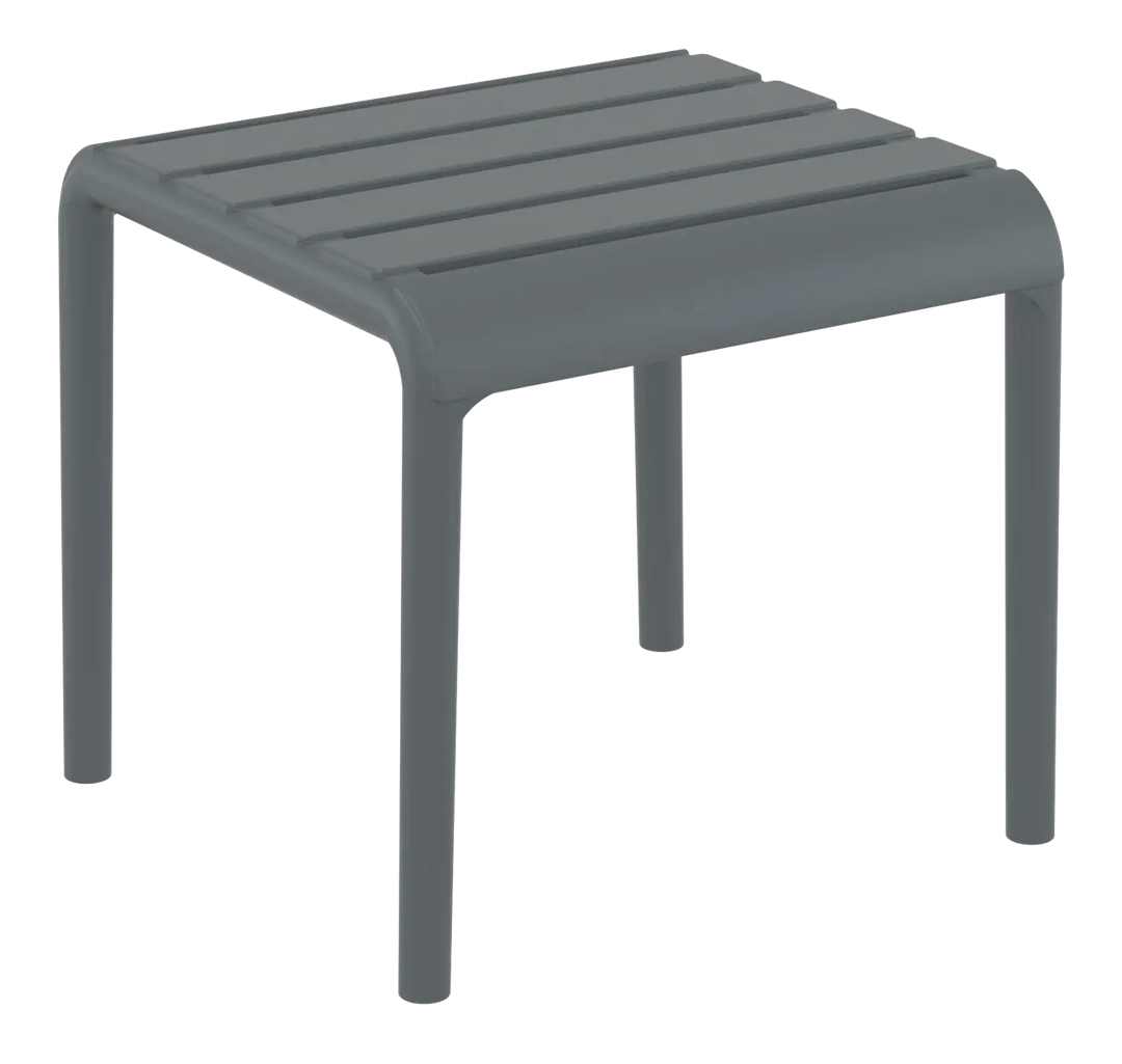 Siesta Paris Side Table/Footrest (Available in Black, White, Anthracite, Taupe, Olive Green & Marsala)