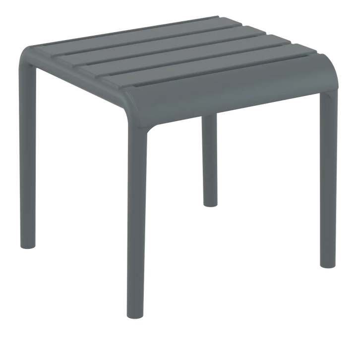 Siesta Paris Side Table/Footrest (Available in Black, White, Anthracite, Taupe, Olive Green & Marsala)