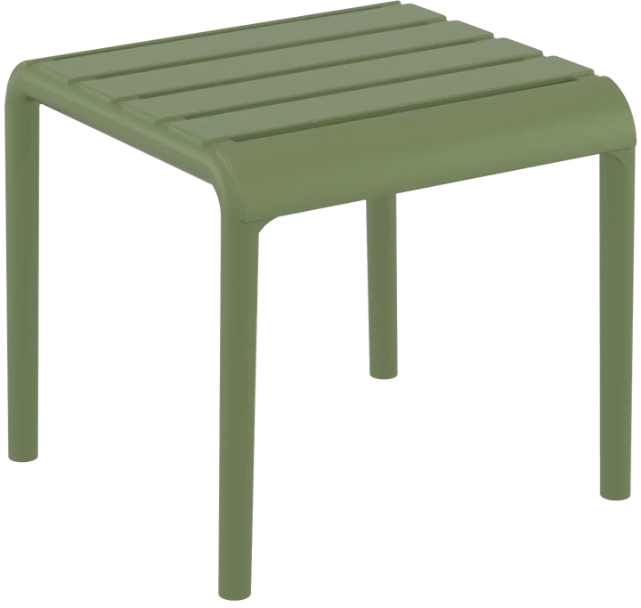 Siesta Paris Side Table/Footrest (Available in Black, White, Anthracite, Taupe, Olive Green & Marsala)