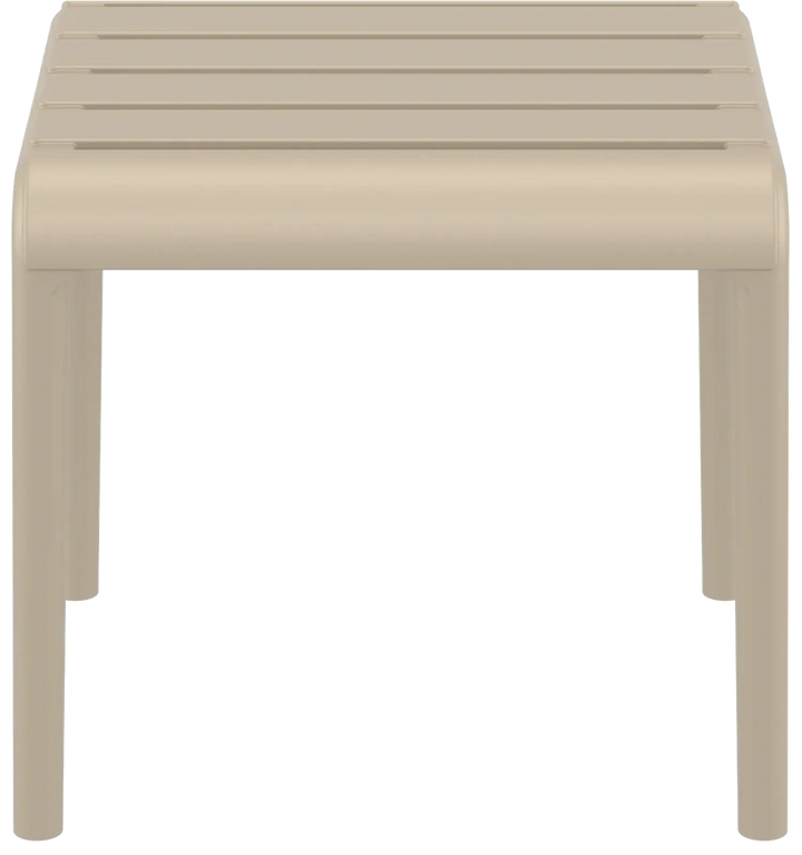 Siesta Paris Side Table/Footrest (Available in Black, White, Anthracite, Taupe, Olive Green & Marsala)