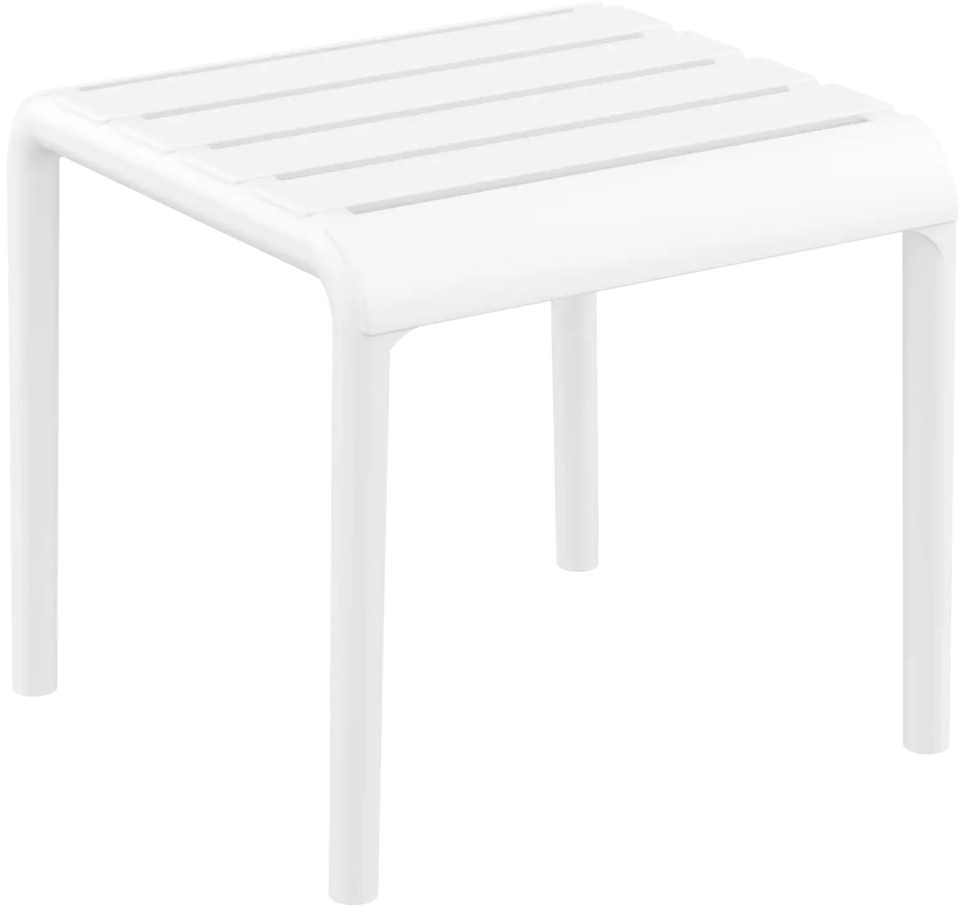 Siesta Paris Side Table/Footrest (Available in Black, White, Anthracite, Taupe, Olive Green & Marsala)