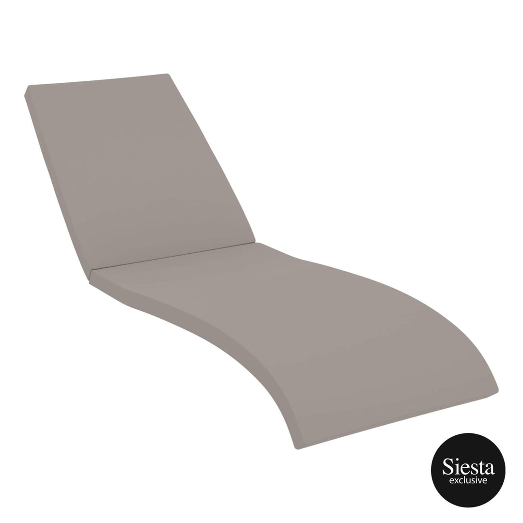 Fiji Sunlounger (Available in White, Chocolate & Anthracite)