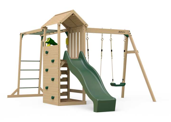 Lookout Tower Centre with Swings, Slide & Monkey Bars