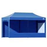 Instahut 3x6m Pop Up Gazebo - Blue