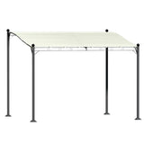 Instahut 3m Outdoor Gazebo - Iron Art - Beige