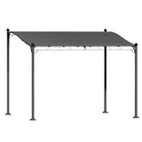 Instahut 3m Outdoor Gazebo - Iron Art - Grey