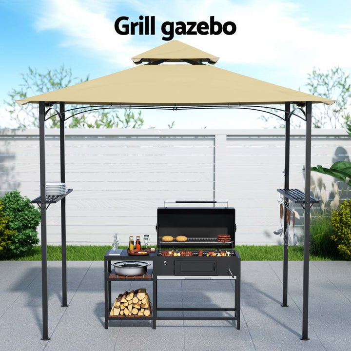 Instahut Gazeb0 / BBQ & Grill Shelter -Beige