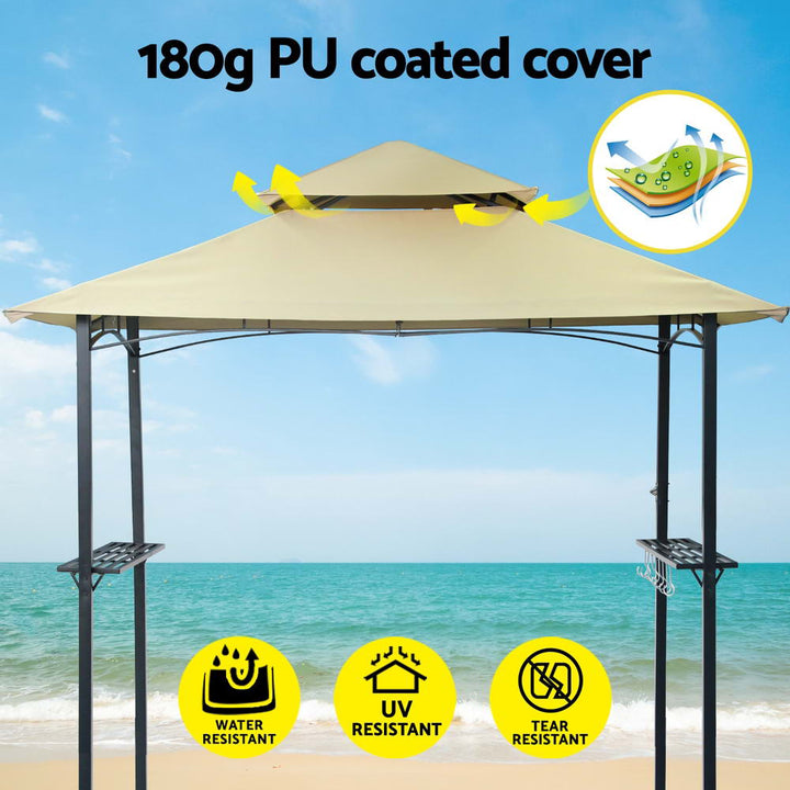 Instahut Gazeb0 / BBQ & Grill Shelter -Beige