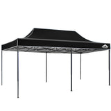Instahut 3m x 6m Pop Up Gazebo w/Base Pods (Available in Black & White