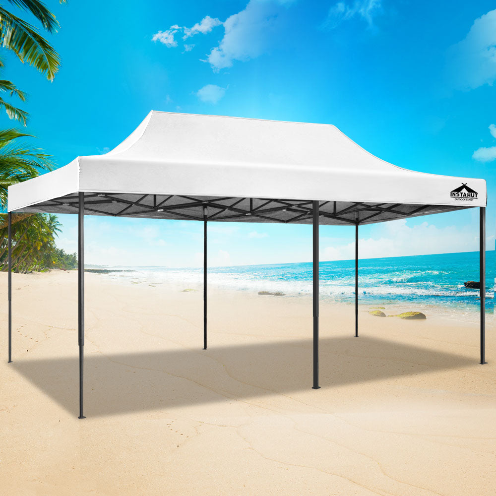 Instahut 3m x 6m Pop Up Marquee / Gazebo (Available in Black, White & Navy)