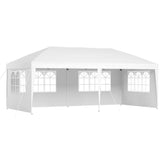 Instahut 3m x 6m Pop Up Gazebo / Marquee - Side Wall - White