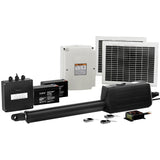 Lockmaster Single Swing Gate Opener Kit - Solar Power (20W) -  300KG 5M