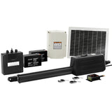 LockMaster Automatic Single Swing Gate Opener - 10W Solar / Electric - 300kg / 5m