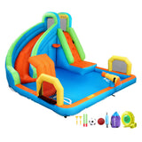 AirMyFun Inflatable Water Slide / Splash Park with Water Cannon - 4.27m x 3.74m