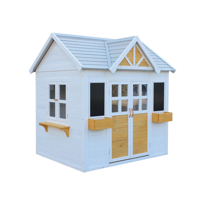 Kidzshack Country Shack Cubby House (with Mud Kitchen Option)