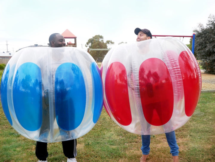 Adult Inflatable Bubble Soccer Ball 0.5mm Red 120x150cm