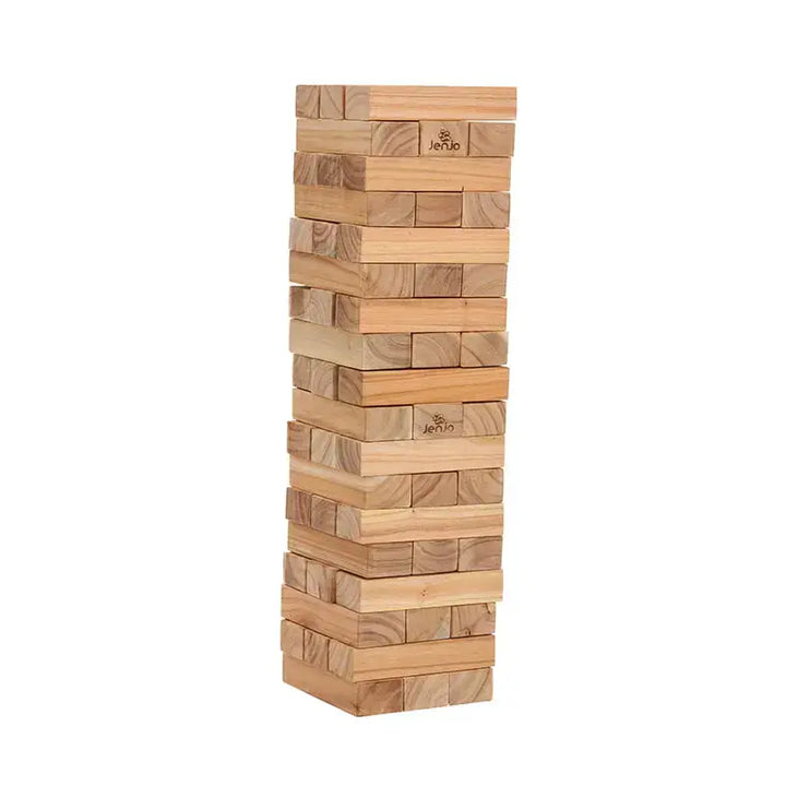 54 Piece Outdoor Giant Jenjo Wooden Block Game 81cm