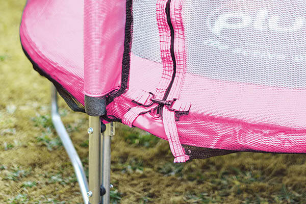 Plum 4Ft Junior Springsafe Trampoline & Enclosure - Pink