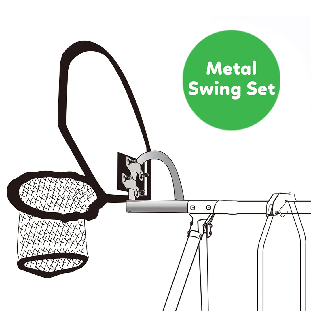 Lifespan Kids Swish Basketball Ring (Available with Attachment Bracket)