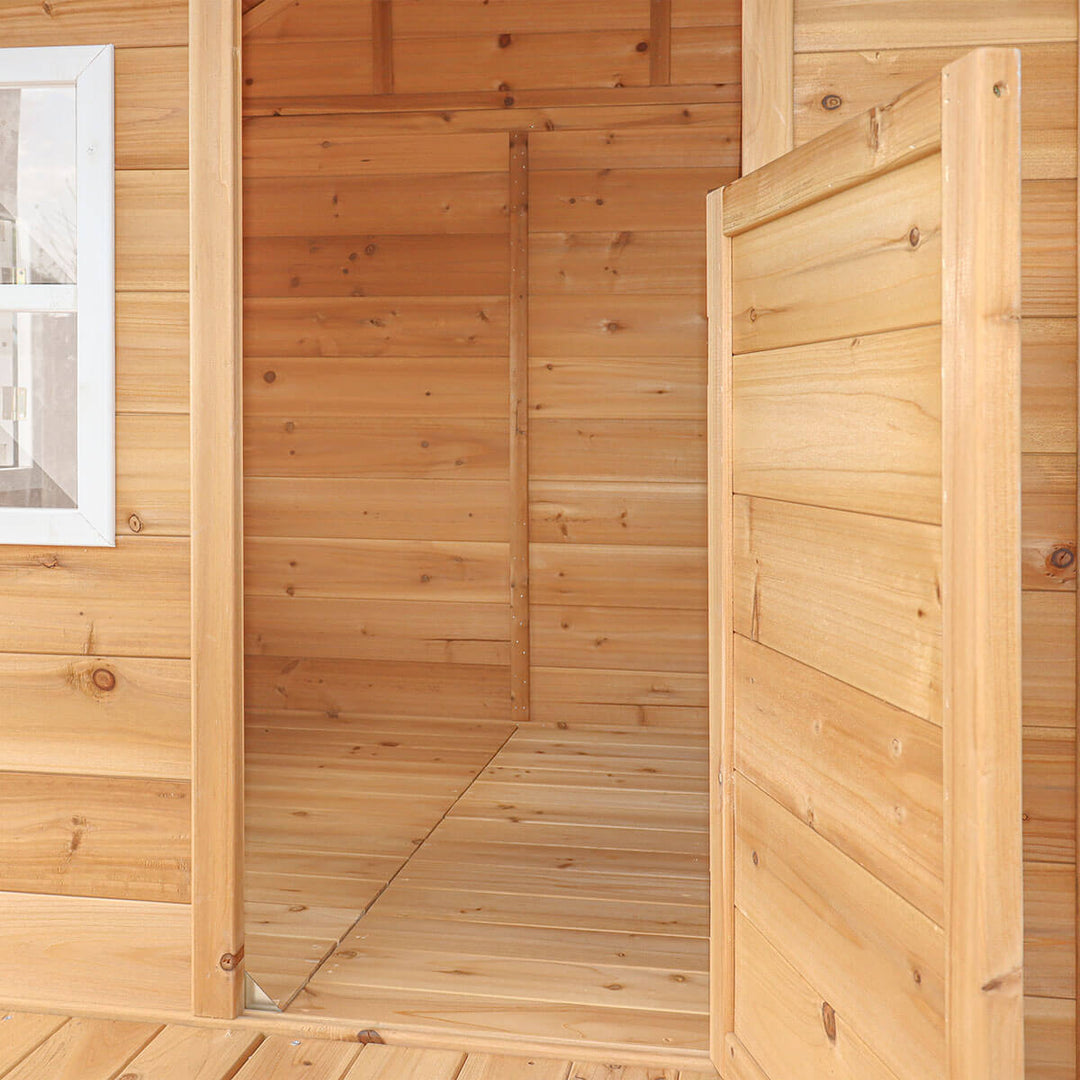 Archie Elevated Cubby House with 1.8m Slide - Lifespan Kids