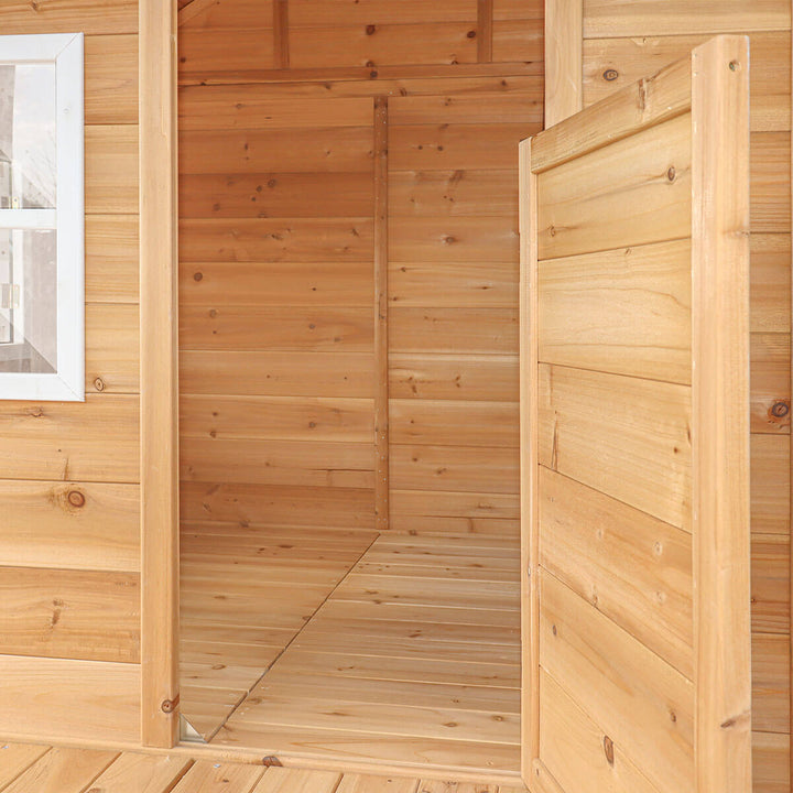 Archie Elevated Cubby House with 1.8m Slide - Lifespan Kids