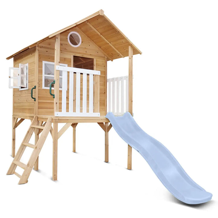 Archie Elevated Cubby House with 1.8m Slide - Lifespan Kids